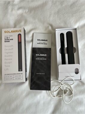 Solawave 4-in-1 Skincare Wand - Black